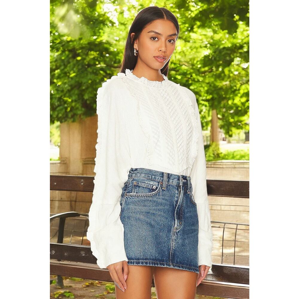 NWT - Free People More Romance Top in Ivory Size: XS - Picture 3 of 5